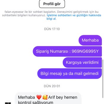Gözlük Siparişim Neden Hala Kargolanmadı?
