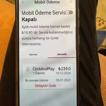 Yanlışlıkla Abonelik Ve Yüksek Fatura Şoku