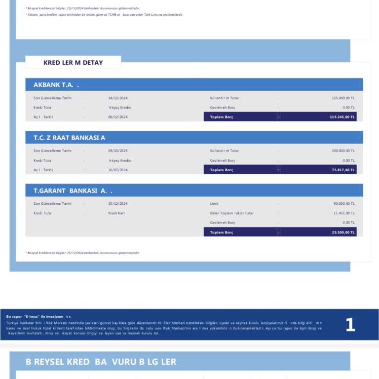 Kredi Kapatıldığı Halde Findeks Raporunda Açık Görünüyor