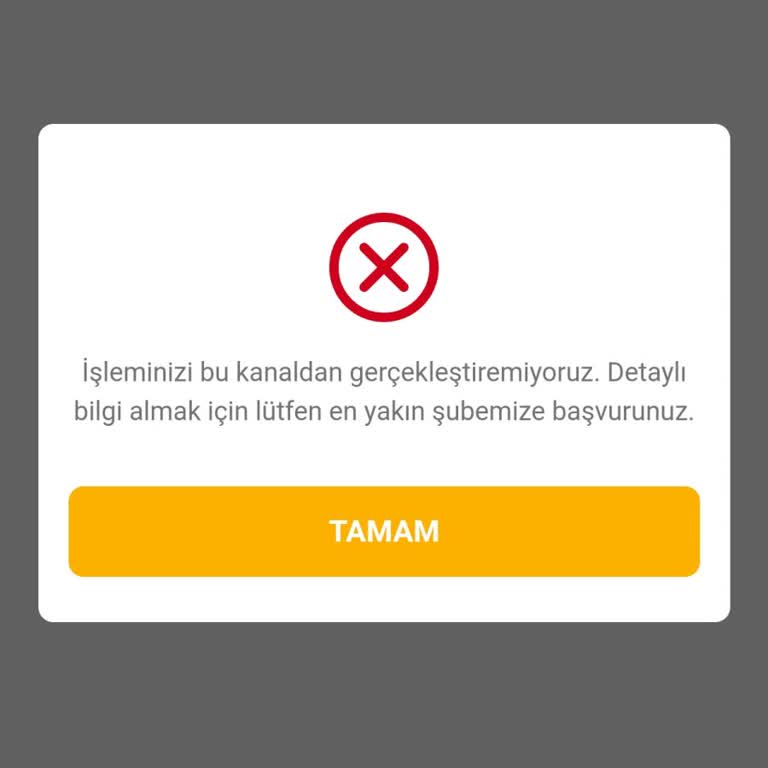 VakıfBank Mobil Kredi Başvuru Çıkmazı