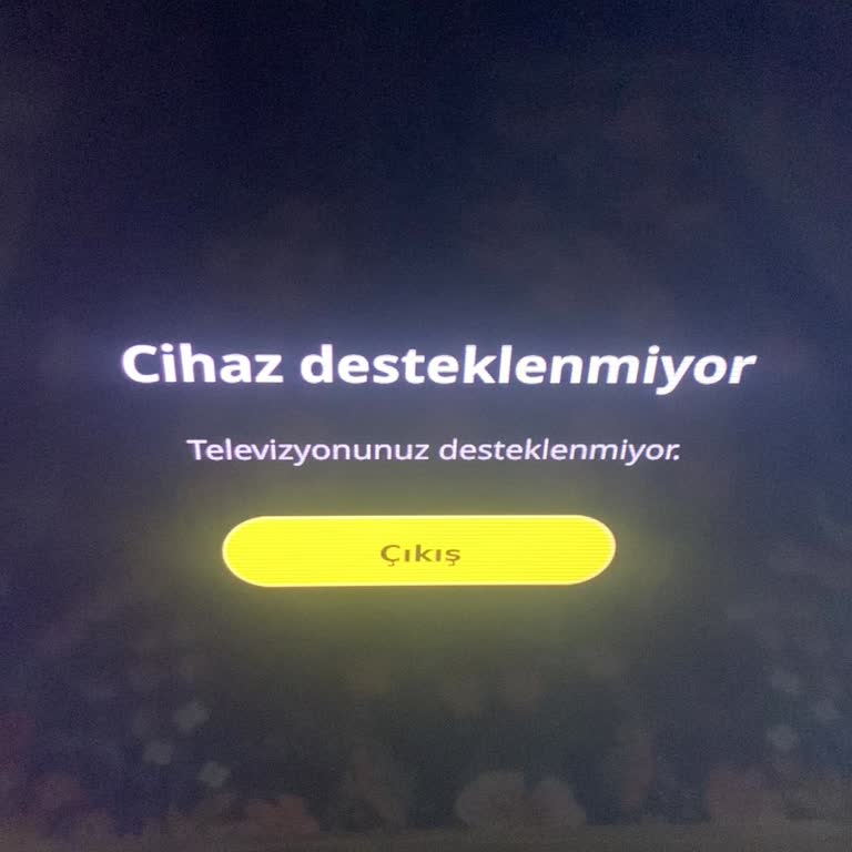 Cihaz Desteklenmiyor - 2/8 - Şikayetvar