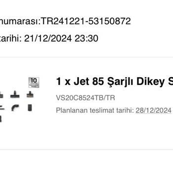 Kullanılmış Ürün Şoku: Samsung Dikey Süpürge Jet85