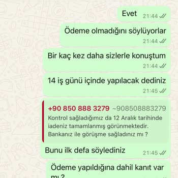 İade Sürecinde Yaşanan Güven Sorunu