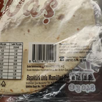 Tortilla Ekmeğinde Tahta Parçası Şoku