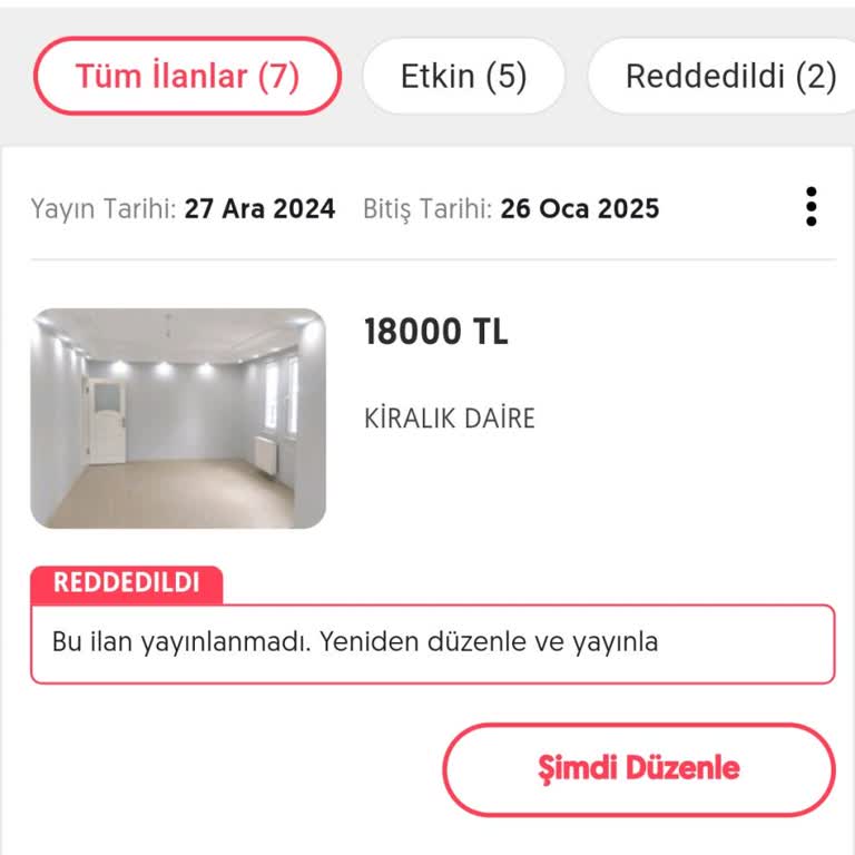 Letgo'da Emlak İlanı Yayınlama Sorunu