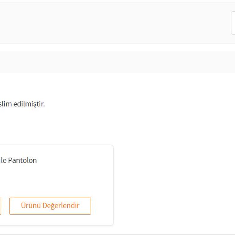 Tria Hamile Giyim Trendyol'da Yanlış Fatura Kesimi Ve İade Sorunu