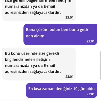 Getir'de Yanlış Sipariş Ve İade Sorunu