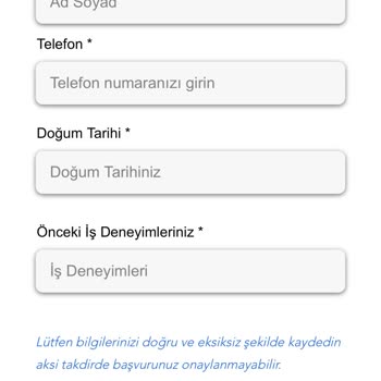 İşin Olsun Uygulaması Üzerinden Şüpheli Mesaj Ve Kimlik Bilgisi Talebi
