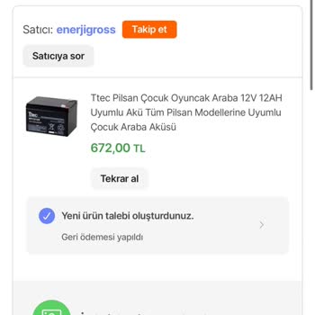 Hepsiburada'da Hasarlı Ürün Ve Yetersiz Çözüm