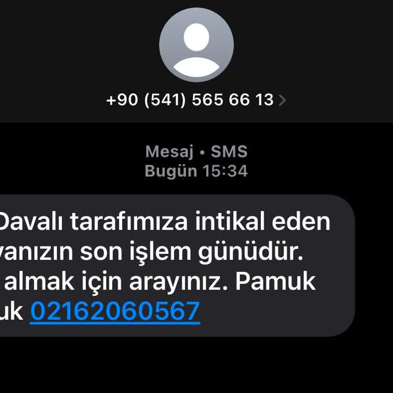 Yanıltıcı Mesajlarla Karşı Karşıya Kaldım