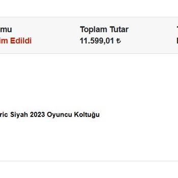 Yeni Aldığım Koltukta Ani Fiyat Düşüşü Şoku