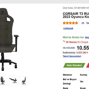 Yeni Aldığım Koltukta Ani Fiyat Düşüşü Şoku
