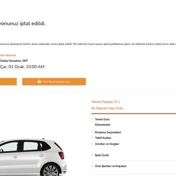 Ön Ödemeli Araç Kiralamada Mağduriyet Ve İade Sorunu