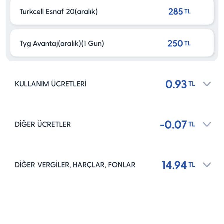 Haberim Olmadan Yansıtılan 250 TL Borç Üzüntüsü