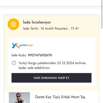 İade Sürecinde Yaşanan Gecikme Ve Müşteri Hizmetleri Sorunu