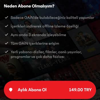 Gain Aboneliği: İptal Ettim, Paramı Geri Alamadım!