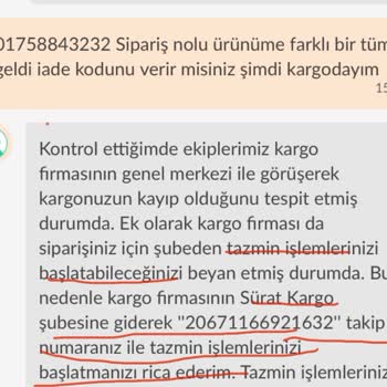 Yanlış Ürün Teslimatı Ve İade Sorunu