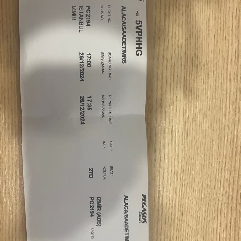 Uçağın Erken Kalkması Ve Mağduriyet