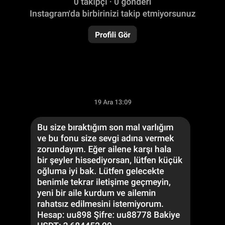 Sorumluluk Kabul Etmiyorum