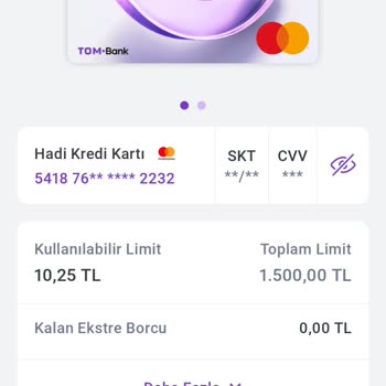 Kredi Kartı Ve Market Limiti Sorunu
