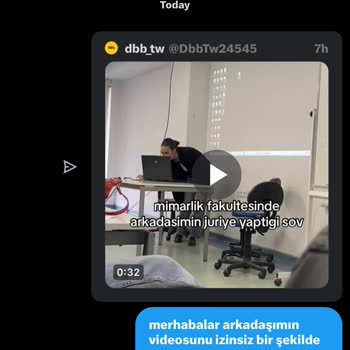 İzinsiz Paylaşılan Video İçin Geri Dönüş Bekliyorum