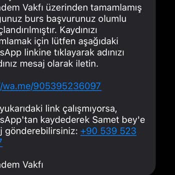Burs Başvurusunda Bilgi Güvenliği Endişesi