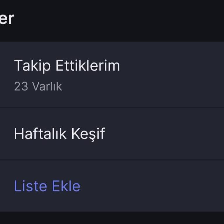 Takip Listesi Silme Sorunu