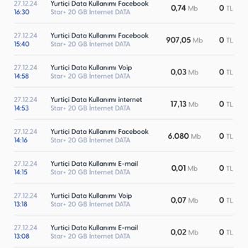 Haksız İnternet Kullanımı: Facebook Uygulaması Olmadan GB Tükenmesi