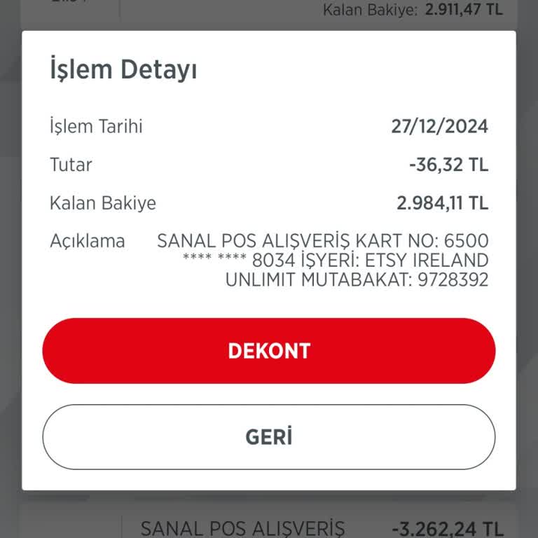 Hesabımdan İzinsiz Para Çekimi
