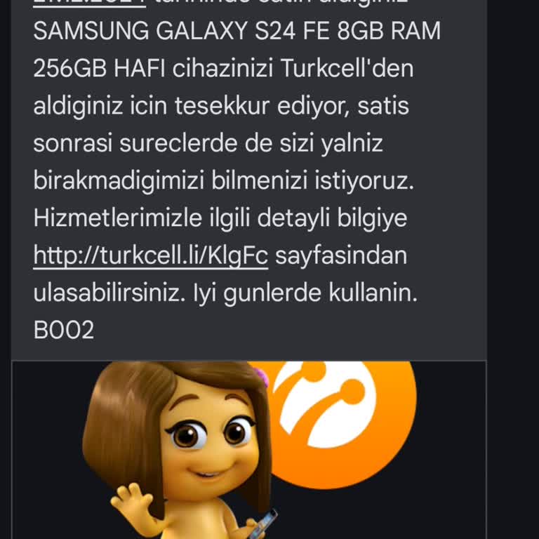 Yanlış SMS Bildirimi Ve Yetersiz Müşteri Hizmeti