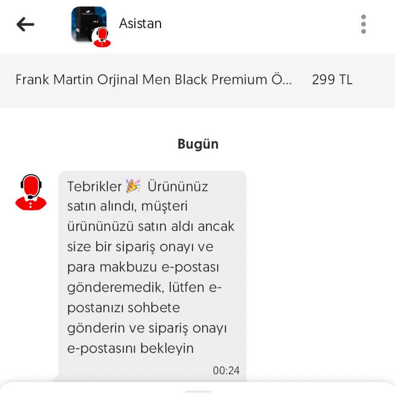 Satılmayan Ürün İçin Sahte Satış Mesajı Ve Kart Bilgisi Talebi