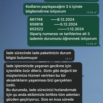 İade Sürecinde Yaşanan Sorunlar Ve Geri Ödeme Beklentisi