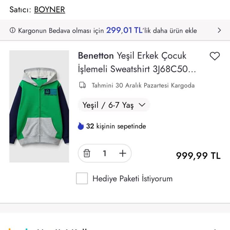 Boyner'de Kusurlu Ürün Ve Yetersiz Müşteri Hizmeti