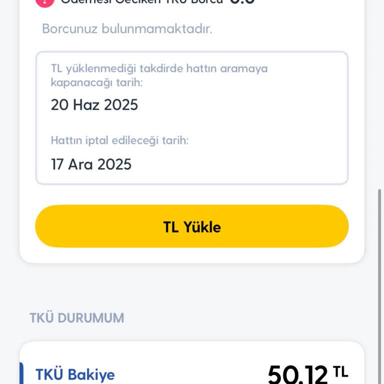 Turkcell Paket Yükleme Sorunu