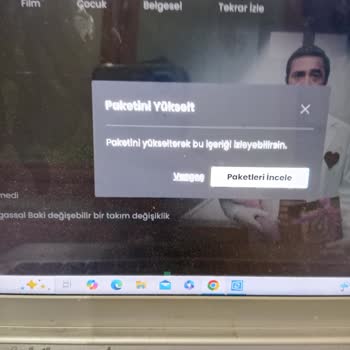 Tabii Uygulamasında Paket Yükseltme Sorunu