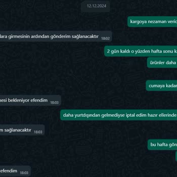 Sipariş Teslimatında Yaşanan Sorunlar Ve Müşteri Hizmetleri Eksikliği