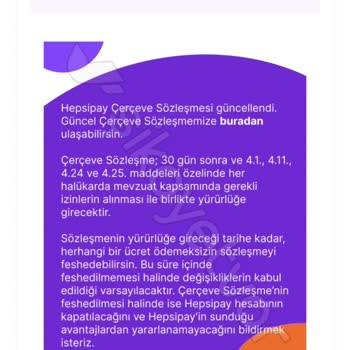 Hepsipay Sözleşmesi İzni Olmadan Oluşturulmuş!
