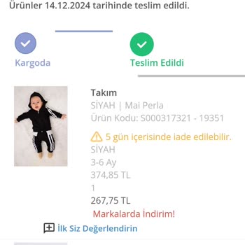 Eksik Ürün Teslimatı Ve İptal Edilen Siparişler
