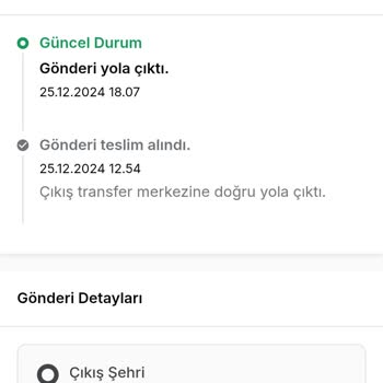 Kargo Teslimatında Yaşanan Gecikme