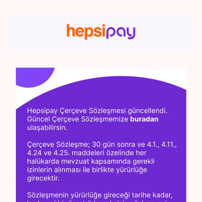Rızam Olmadan Yapılan Hepsipay Sözleşmesi
