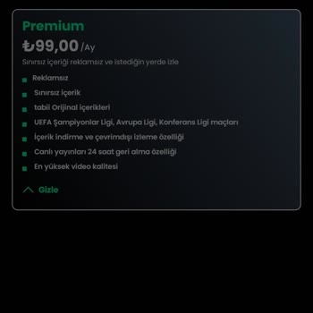 Premium Abonelikte Çözülmeyen Sorun
