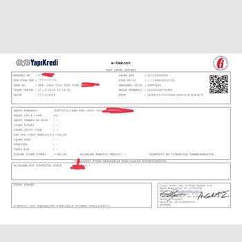 İzinsiz Hesap Hareketleri Ve Geri Ödeme Talebi