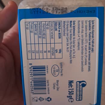 Son Kullanma Tarihi Geçmemiş Kaymakta Küf Sorunu