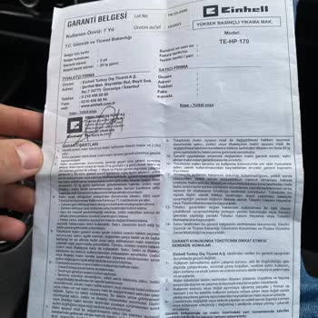 Araba Yıkama Makinesi Tam Bir Hayal Kırıklığı