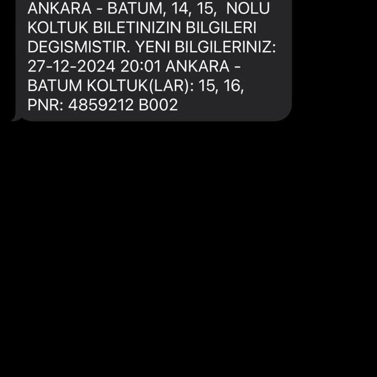 Lüks Karadeniz İle Yolculuk Kabusu: Dar Koltuklar Ve Eksik Hizmet