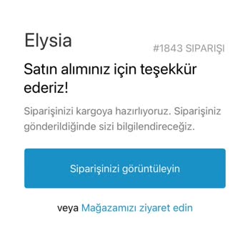 Elysia'dan Sipariş Verdim, Ürün Hâlâ Yok!