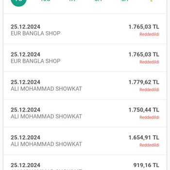 Çalıntı Kartta Temassız Limit Ve İletişim Sorunları