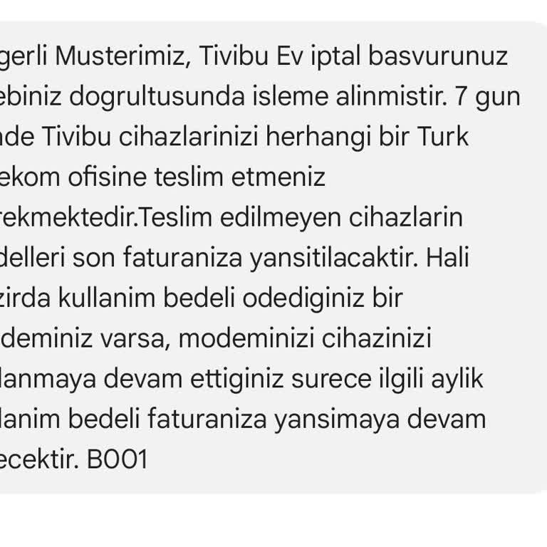 Tivibu Cihaz Teslimatı Karmaşası
