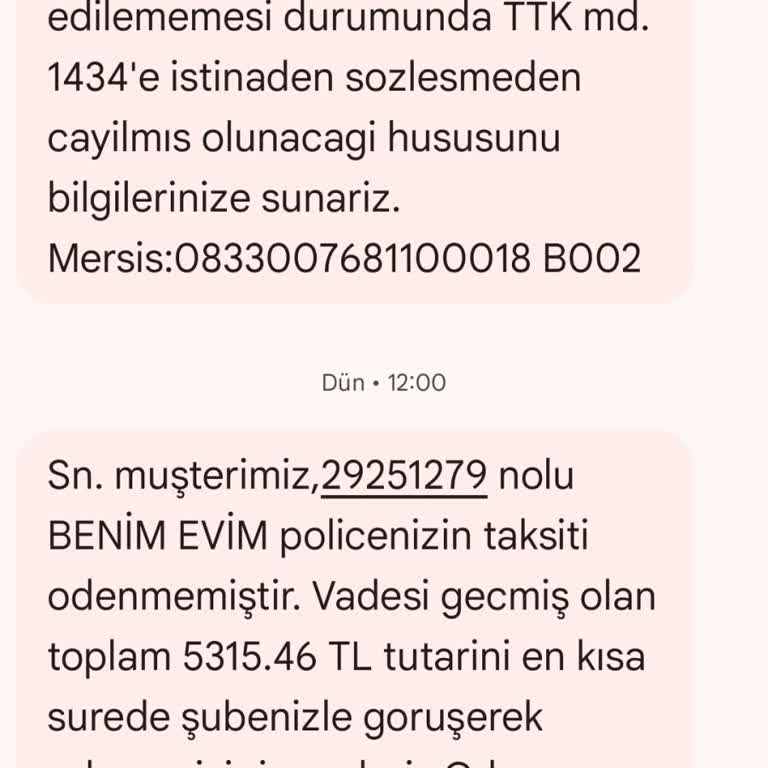 Hayat Sigortası İptali Sonrası Geri Ödeme Sorunu