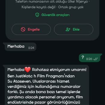 Nijerya'dan Gelen Şüpheli Mesaj Ve Güvenlik Endişeleri